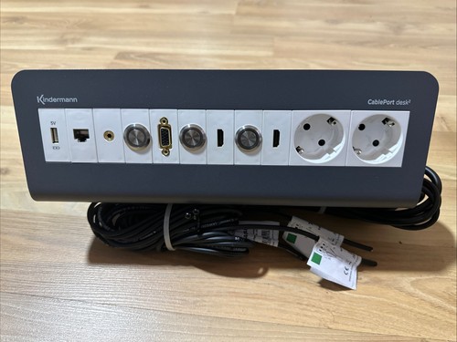 Kindermann cableport desk - cableport, desk²