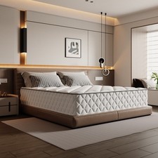 AIIBOT Matratze 160x200,140x200,120x200,90x200,7-Zonen federkernmatratze ,H3