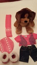 Build a Bear Kleidung Outfit  Bekleidung 6-teiler Hose Weste Winter–Outfit 37 cm
