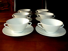 Seltmann Weiden Suppentassen Untertassen Suppen Speiseservice Eßservice Bavaria