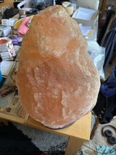 10kg Himalayan Therapeutic, Health Crystal Salt Lamp - Pink Amber Calming Relax