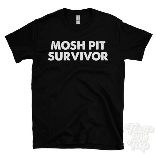 Mosh pit survivor shirt - mosh, t-shirt