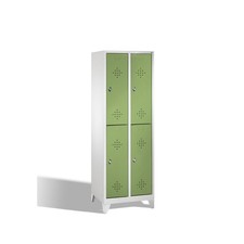 Garderobenschrank, Spind, 2 x