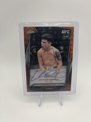 2026 topps chrome ufc hyder - ufc,