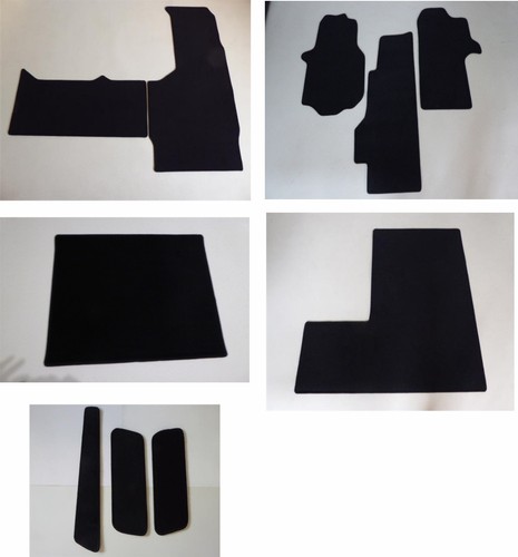 Komplettset fußmatten velour - komplettset,