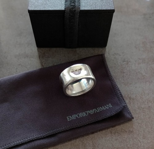 Emporio armani ring massiv 925 - armani,