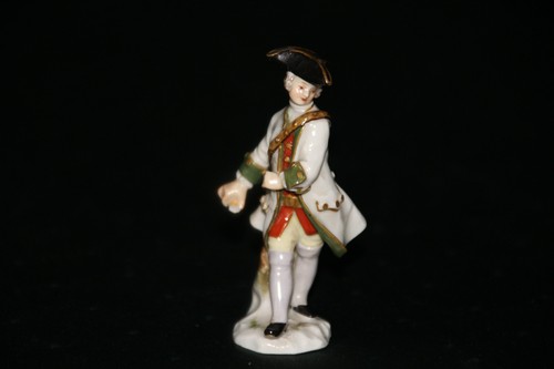 Meissen porzellan figur soldat - meissen,