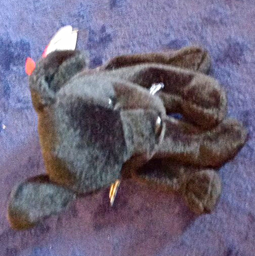 Beanie baby hund - ty,