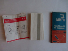 9  alte SIEMENS Rapid Staubsaugerbeutel / Papierfilterbeutel TYP MV 16