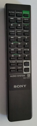 Sony s103 original - rm-s103,