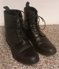 Reitstiefeletten Steeds Größe 39 schwarz, zum Schnüren