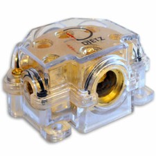 Strom Verteilerblock von 50 mm² bis 35 mm² Masse oder Plus