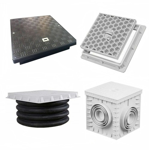 Schachtabdeckung mit rahmen - mit,