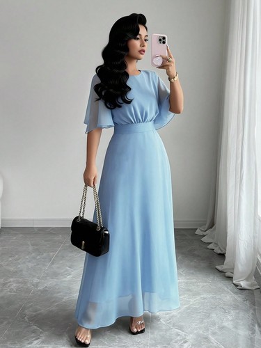 Elegantes maxikleid für damen - elegantes,