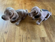 2 Kultige große alte Wackel