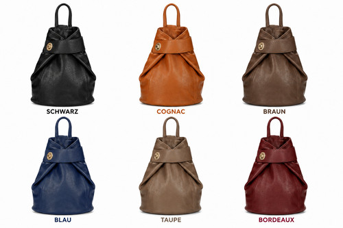 Damen lederrucksack echtleder - damen,
