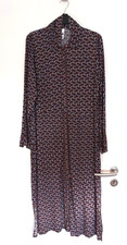 Hübsches Hemdkleid*EVER ME*Gr.  42 (eher 40)*braun-blau-weiß gemustert*Gürtel