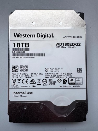 Western digital 18tb hdd - western,