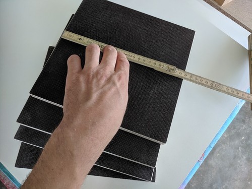 Unterlegplatten siebdruck - unterlegplatten, 24