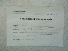 Volkspolizei, Polizeiliches