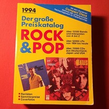 Der große Preiskatalog Rock & Pop 1994  * LP CD Preiskatalog 1994