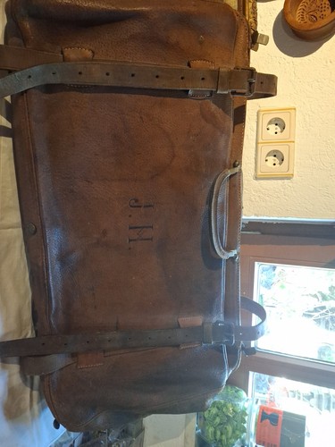 Sehr alte große reisetasche - sehr,