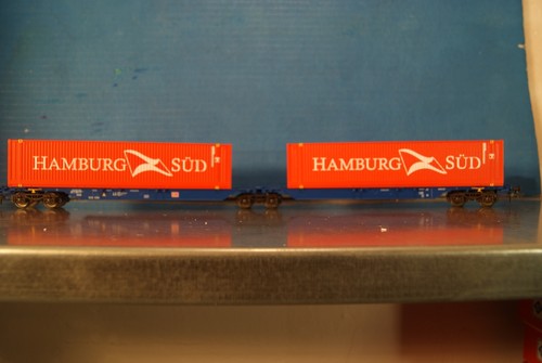 Roco doppeltragwagen von - roco, ho