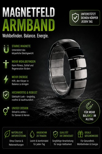 Armband unisex magnetfeld - armband,