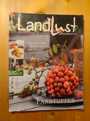 Landlust zeitschrift september - landlust,
