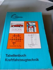 Tabellenbuch Kraftfahrzeugtechnik mit Formelbuch 9. Auflage