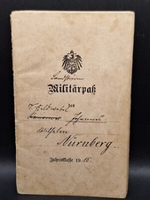 Militärpaß 1915