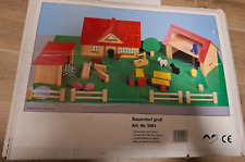 Holzspielzeug: großer Bauernhof in OVP f. Kinder ab 3 J.