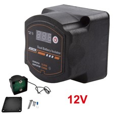 12V 140A LED Doppelbatterie Isolator Trennrelais Ladestromverteiler Wohnmobil