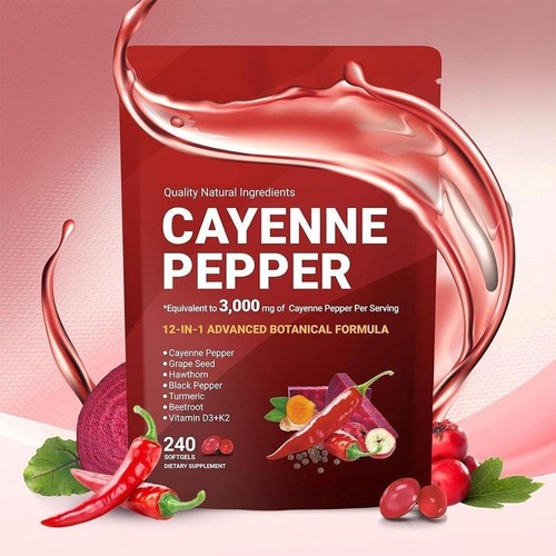 Cayennepfeffer weichkapseln - cayennepfeffer,