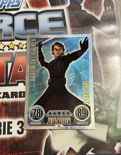 Starwarskarte tops force - x,