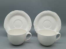 Villeroy & Boch Foglia 2 gr. Frühstückstassen 2 Untertassen Country Collection