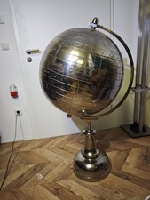 Metall Design Globus sehr groß