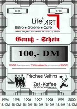 Life & Art Note 1993 Bingen
