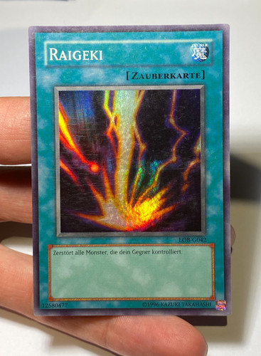 Yugioh raigeki lob g042 - raigeki, lob-g042