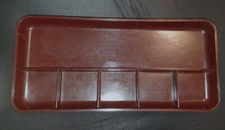  Bakelit Schreibschale Schreibablage 6 Fächer DDR Schreibschale Germalith 248