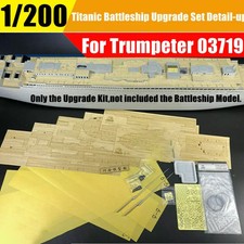 1/200 Titanic Holzdeck Metall