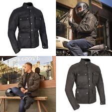 Oxford Sterling D2D Herren Motorrad Wachsjacke AA CE zertifiziert Schutz