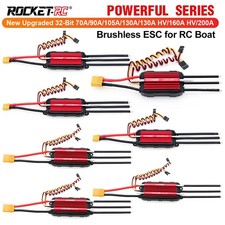 ROCKET-RC POWERFUL 32Bit Brushless ESC 70A/90A/105A/130A Wasserdicht für RC Boot