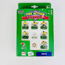 Parker Pro Action Football Brazil Brasilien Team 1993 Figuren Soccer Fußball Vtg