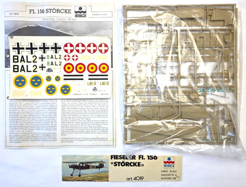 Esci 4019 fieseler fi 156 - 1:48,