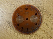ORIGINAL ERZER Chronographe Suisse Chronograph Zifferblatt vintage ca. 34,4 mm