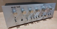 Music Hall HSV-2002 Hifi Stereo Verstärker, 80s Amplifier - Netzkabel ab