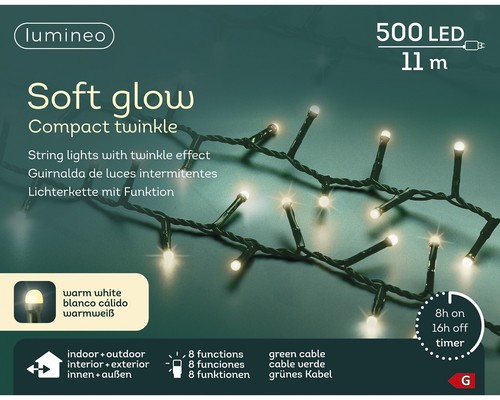 Lumineo lichterkette soft glow - lichterkette,