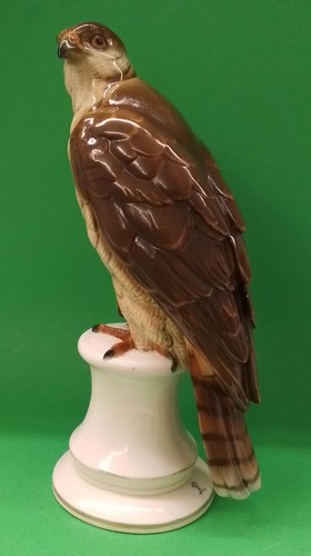 Passau porzellan figur vogel - porzellan,