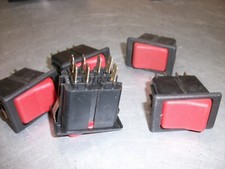 Einbau Schalter ROT 8620.19/90  IFA Wippenschalter Fortschritt Traktor   #814#